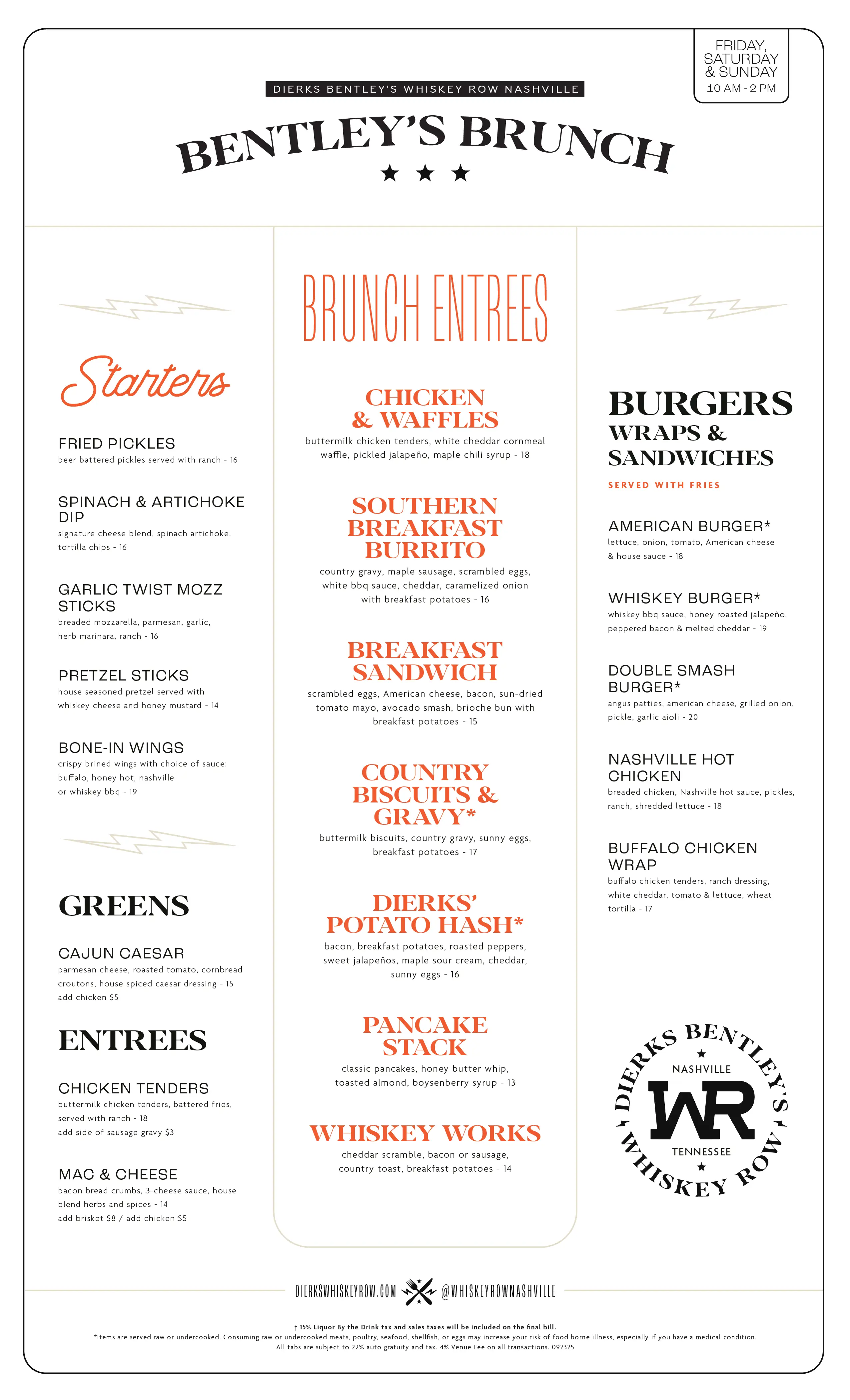 Wr nash menu brunch 8.5x14 092325 food