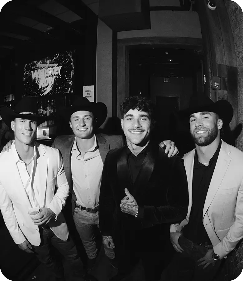 Whiskey Row Bachelor Party People