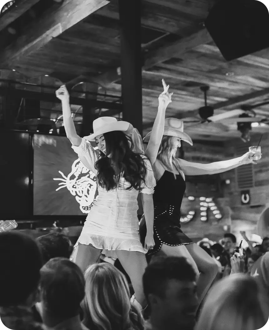 Whiskey Row Nashville Bachelorette Girls